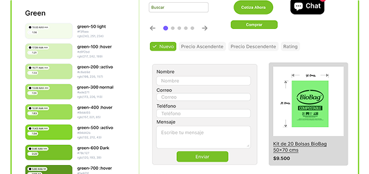 Diseño de interfaz para una aplicación de gestión de tareas